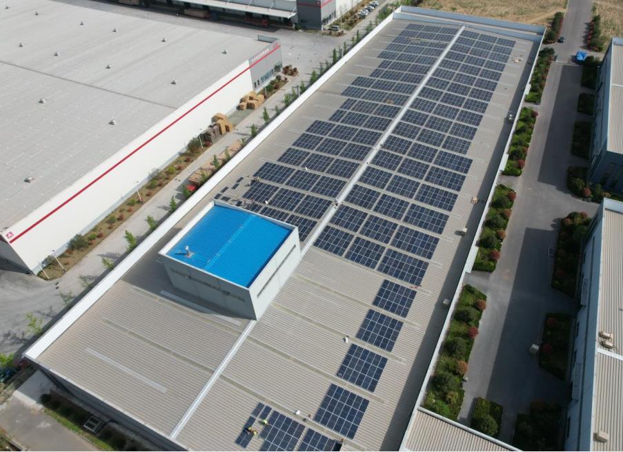 青岛胶州1.2MW工商业光伏电站
