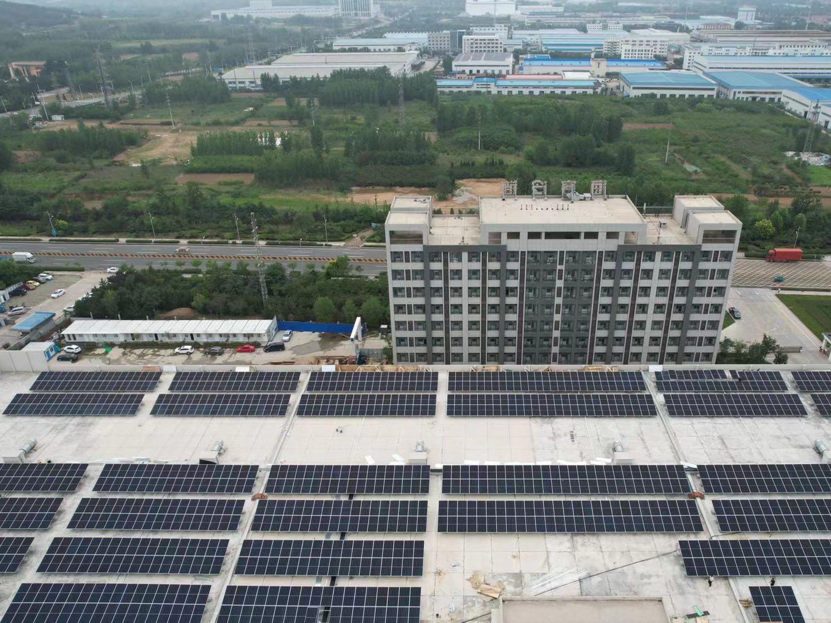 青岛市新海岸西区2.25MW漫衍式光伏项目