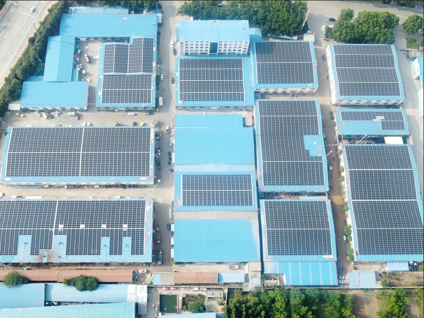  诸都会经济开发区3.8MW漫衍式光伏项目