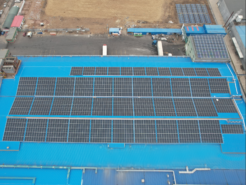 诸都会舜王街道900KW漫衍式光伏项目
